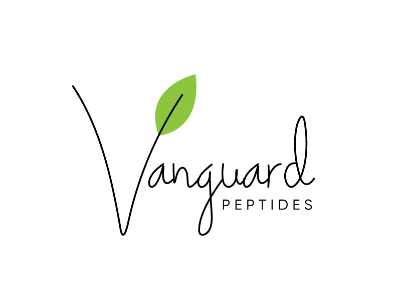 Vanguard Peptides logo design by giggi