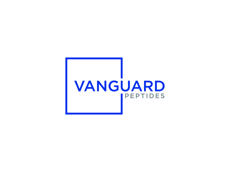 Vanguard Peptides logo design by ozenkgraphic