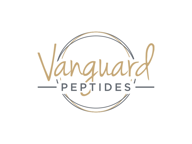 Vanguard Peptides logo design by ragnar