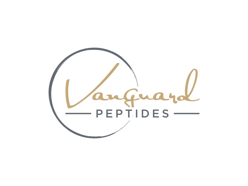 Vanguard Peptides logo design by ragnar