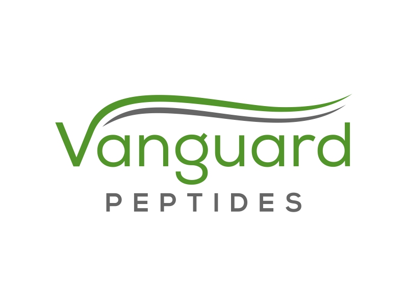 Vanguard Peptides logo design by cintoko