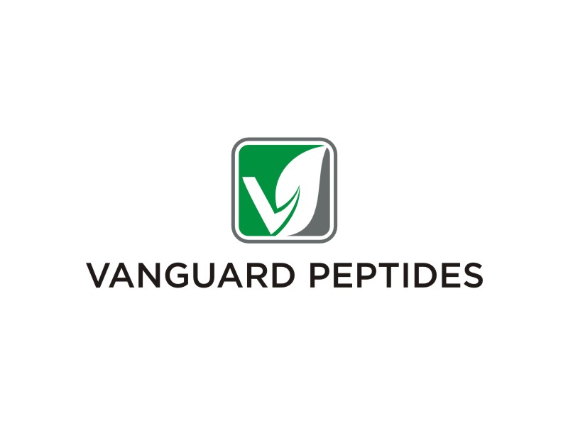 Vanguard Peptides logo design by Neng Khusna
