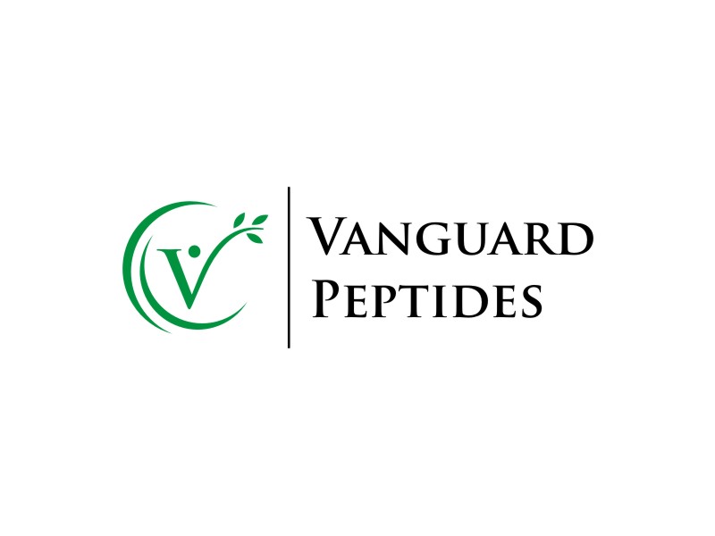 Vanguard Peptides logo design by Neng Khusna