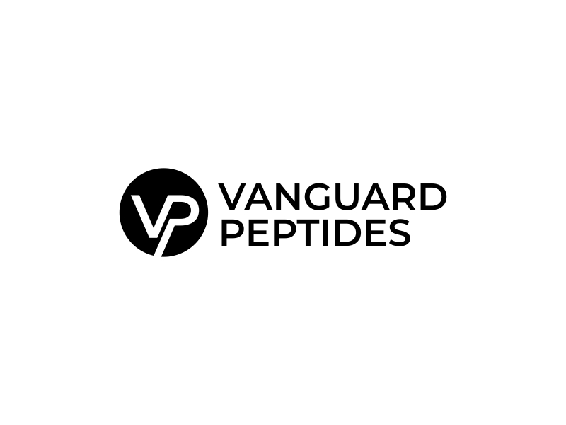Vanguard Peptides logo design by rezadesign