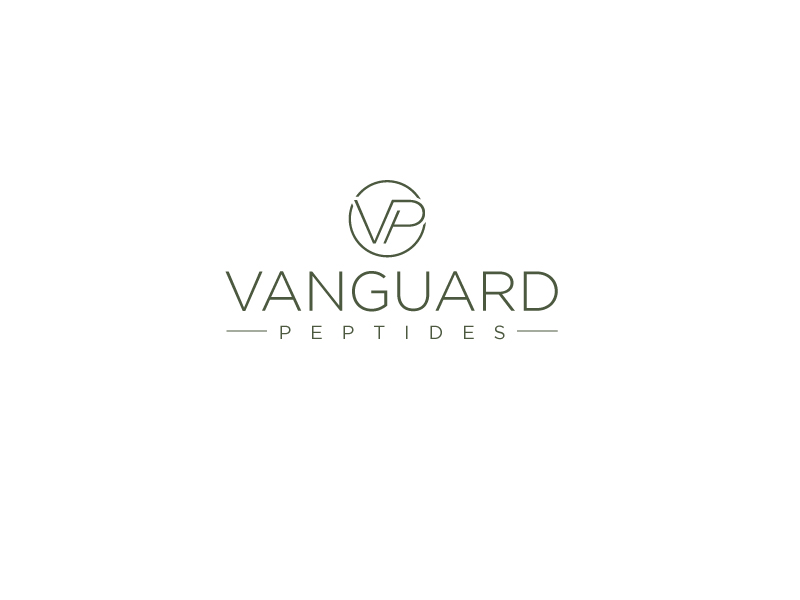 Vanguard Peptides logo design by PS03