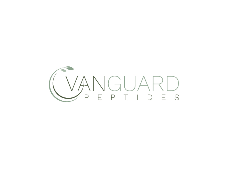 Vanguard Peptides logo design by PS03