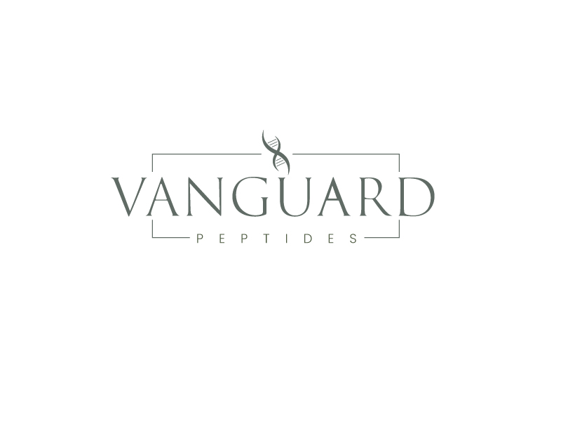 Vanguard Peptides logo design by PS03