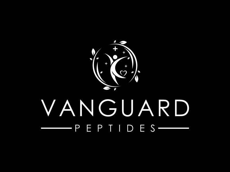 Vanguard Peptides logo design by hoqi