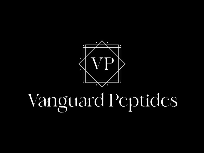 Vanguard Peptides logo design by veter