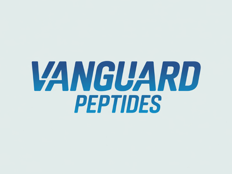 Vanguard Peptides logo design by BrightARTS