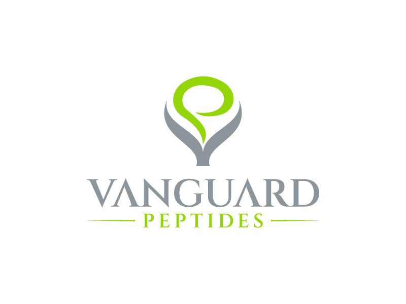 Vanguard Peptides logo design by siti fajar