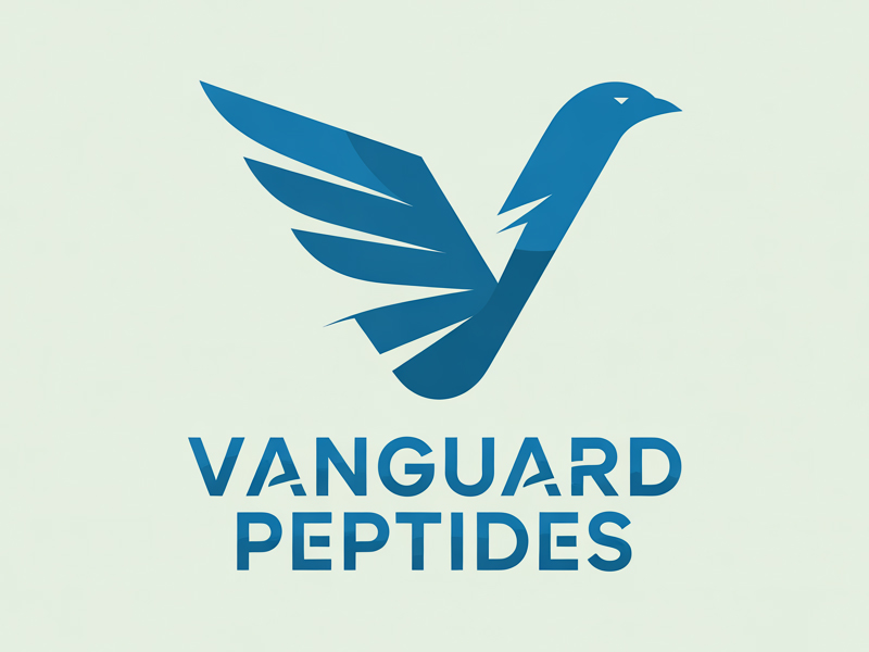Vanguard Peptides logo design by BrightARTS