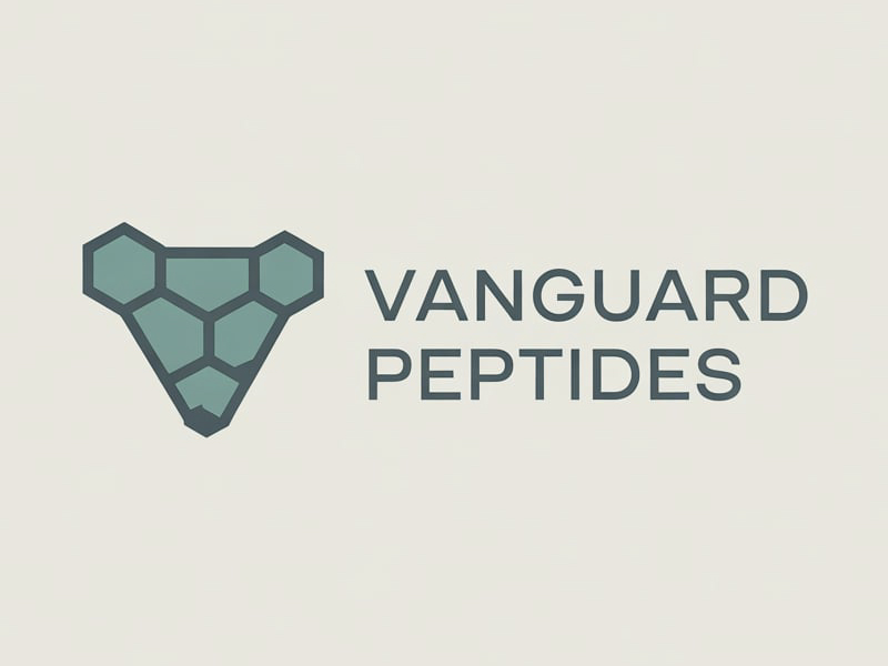 Vanguard Peptides logo design by BrightARTS