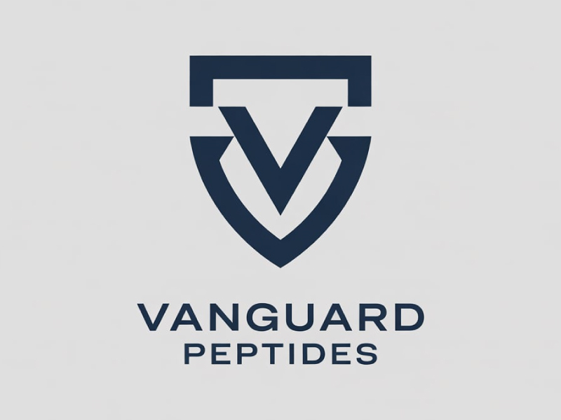 Vanguard Peptides logo design by BrightARTS