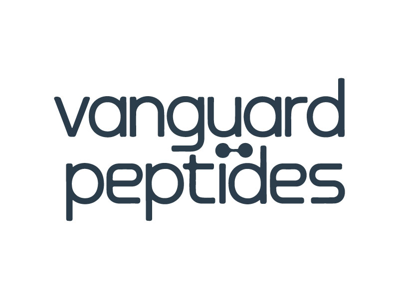 Vanguard Peptides logo design by Suvendu