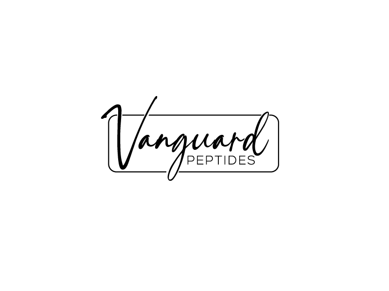 Vanguard Peptides logo design by ansh