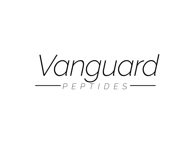 Vanguard Peptides logo design by ansh