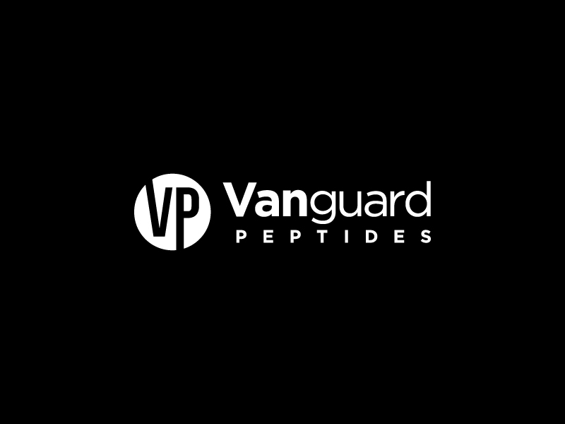 Vanguard Peptides logo design by ansh