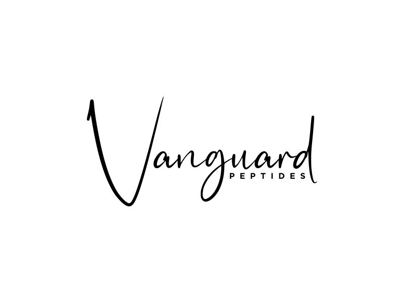 Vanguard Peptides logo design by azic studio