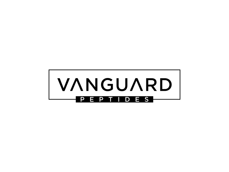 Vanguard Peptides logo design by goblin