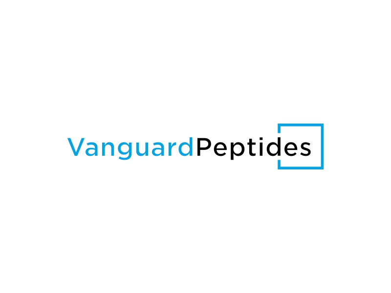 Vanguard Peptides logo design by goblin