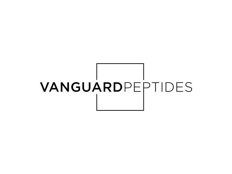 Vanguard Peptides logo design by goblin
