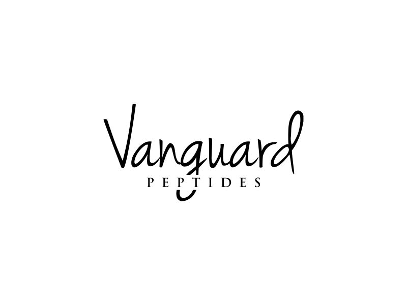 Vanguard Peptides logo design by azic studio