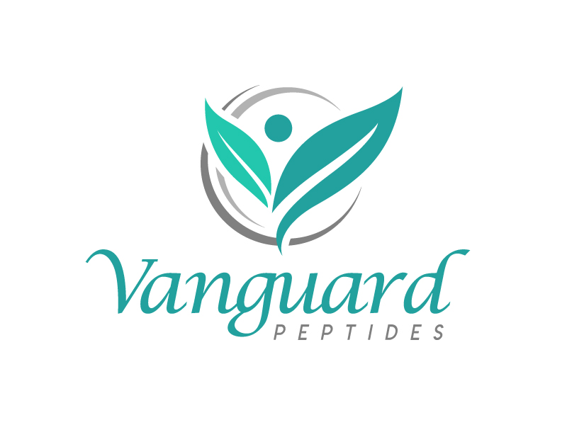 Vanguard Peptides logo design by DreamLogoDesign