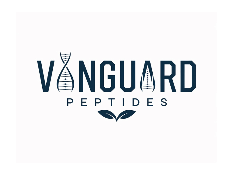 Vanguard Peptides logo design by anchorbuzz