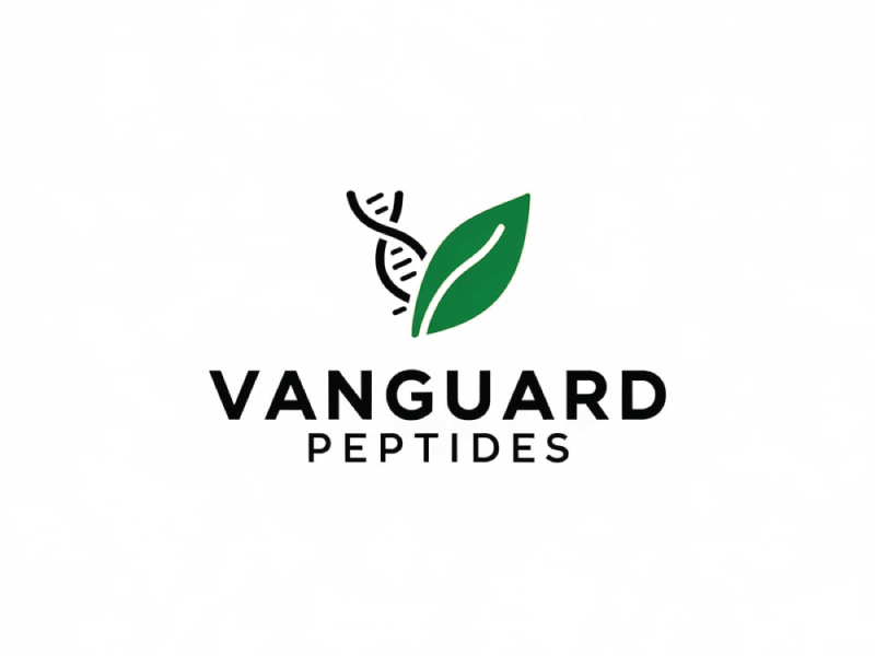 Vanguard Peptides logo design by anchorbuzz