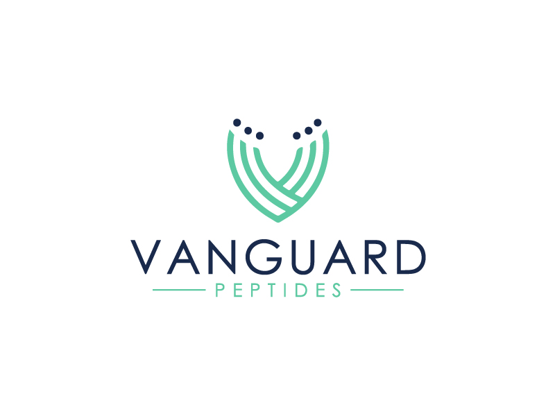 Vanguard Peptides logo design by Sami Ur Rab