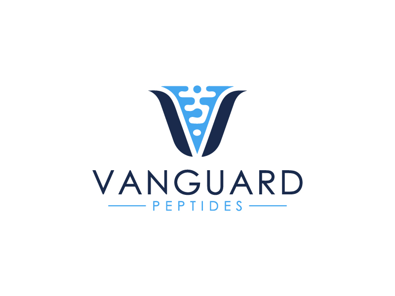 Vanguard Peptides logo design by Sami Ur Rab