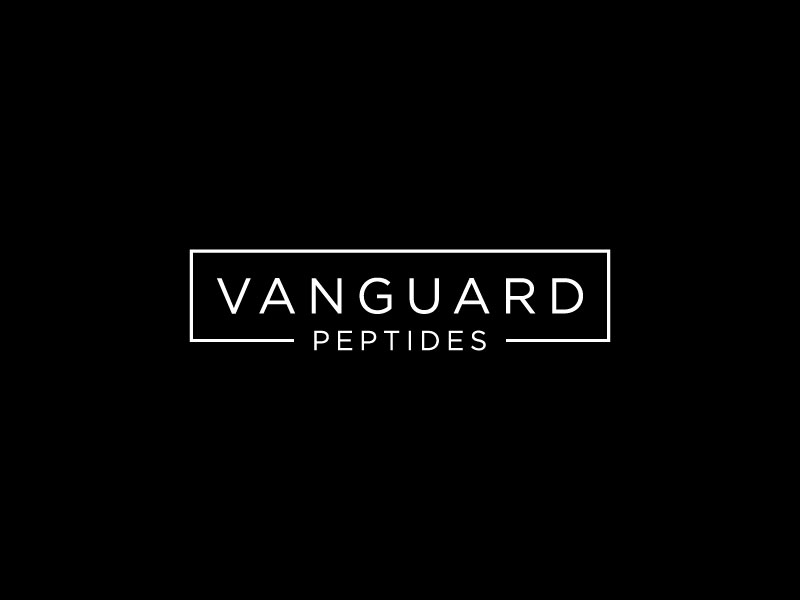Vanguard Peptides logo design by ROZEN