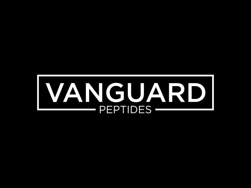 Vanguard Peptides logo design by perkasa