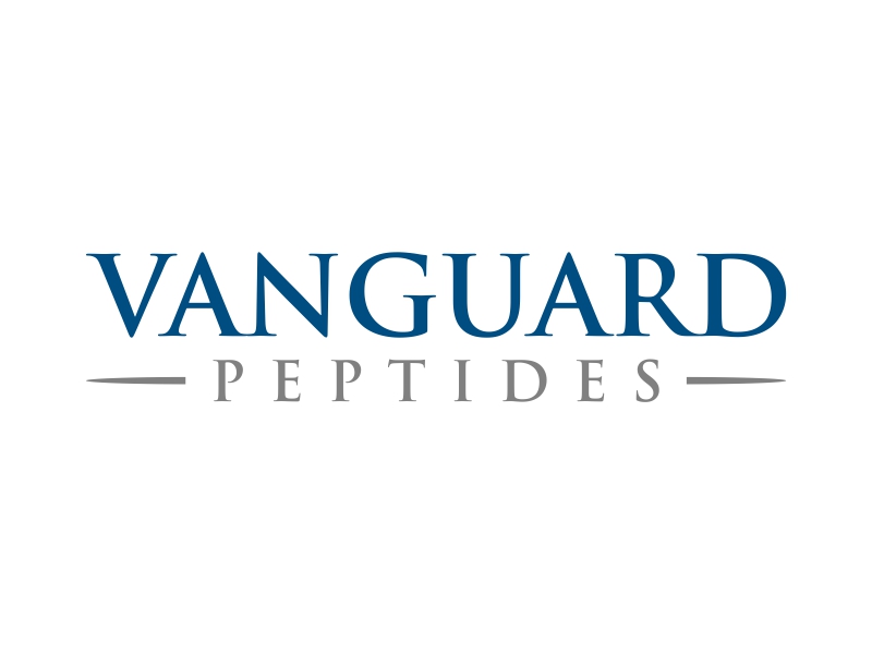Vanguard Peptides logo design by cintoko