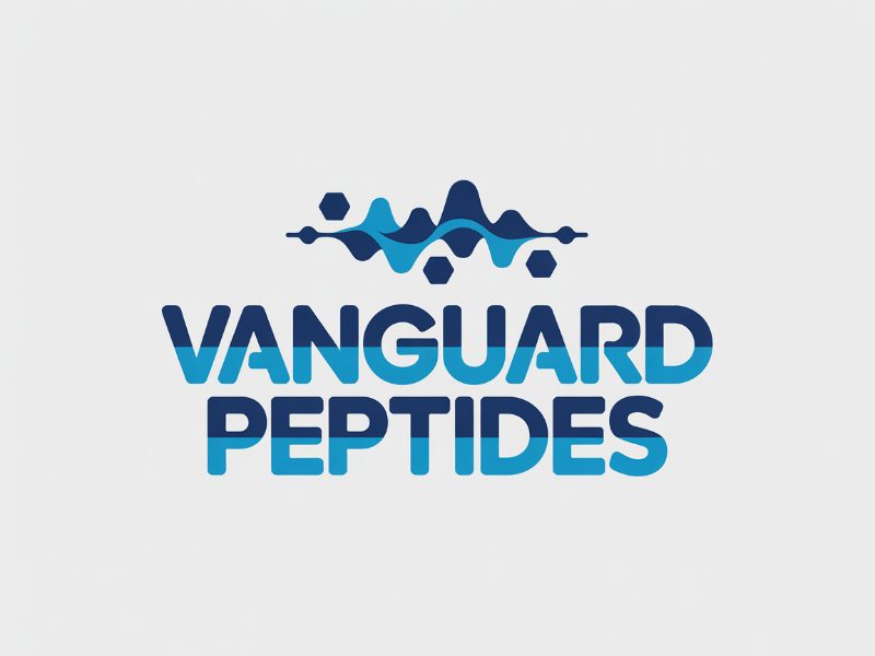 Vanguard Peptides logo design by Paradiseg
