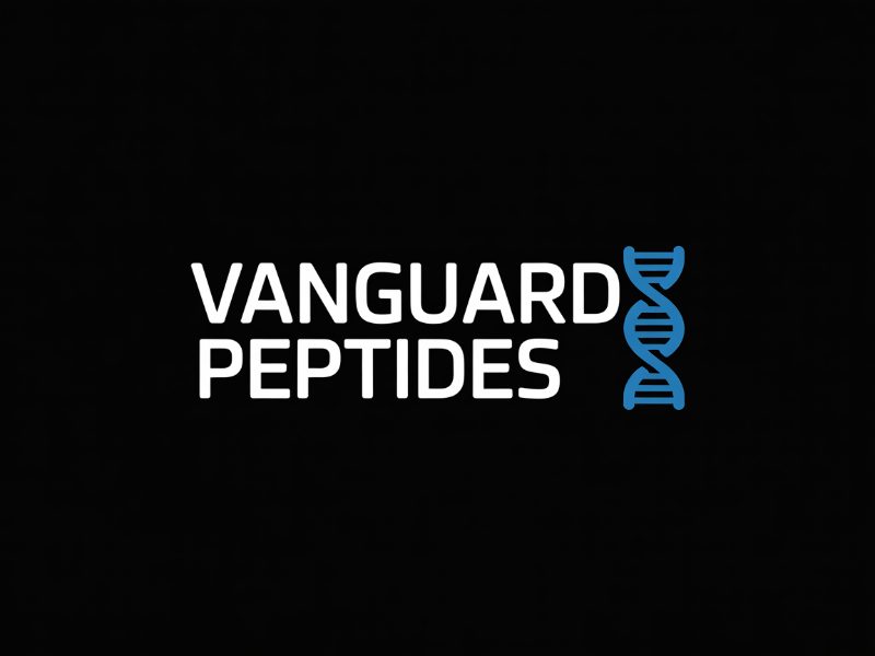 Vanguard Peptides logo design by Paradiseg