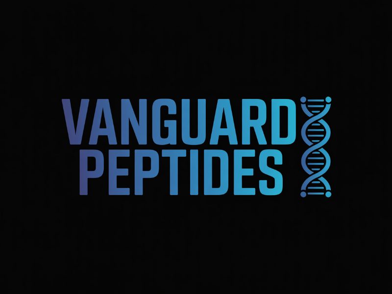 Vanguard Peptides logo design by Paradiseg
