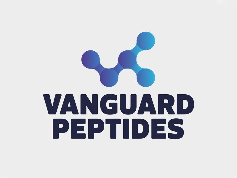 Vanguard Peptides logo design by Paradiseg