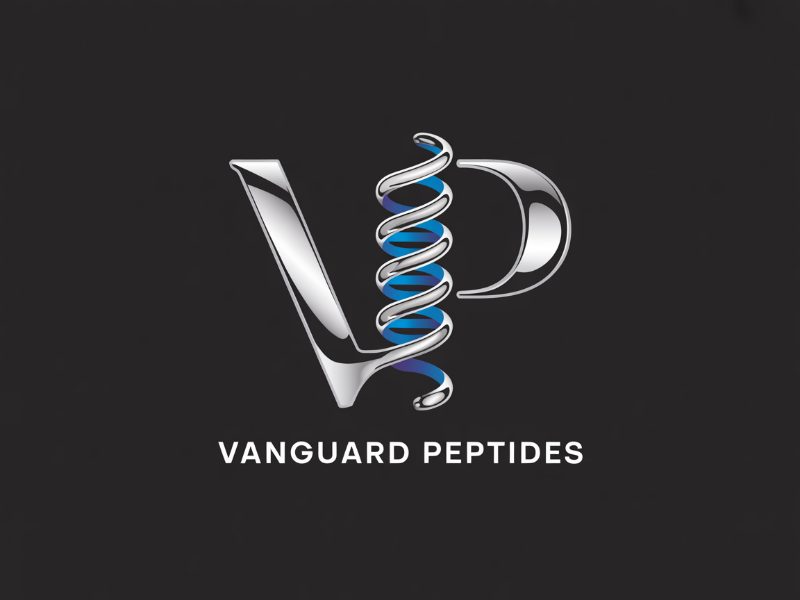 Vanguard Peptides logo design by Paradiseg