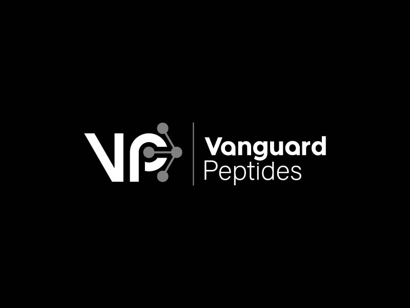 Vanguard Peptides logo design by Osama Salem