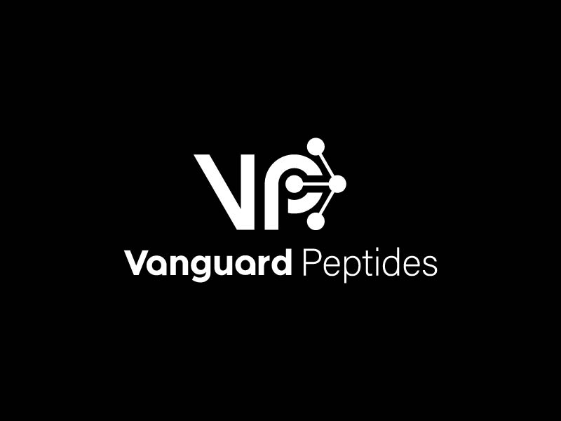 Vanguard Peptides logo design by Osama Salem