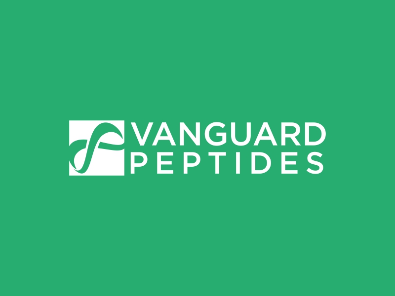 Vanguard Peptides logo design by qqdesigns
