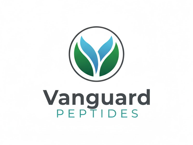 Vanguard Peptides logo design by Mr uink