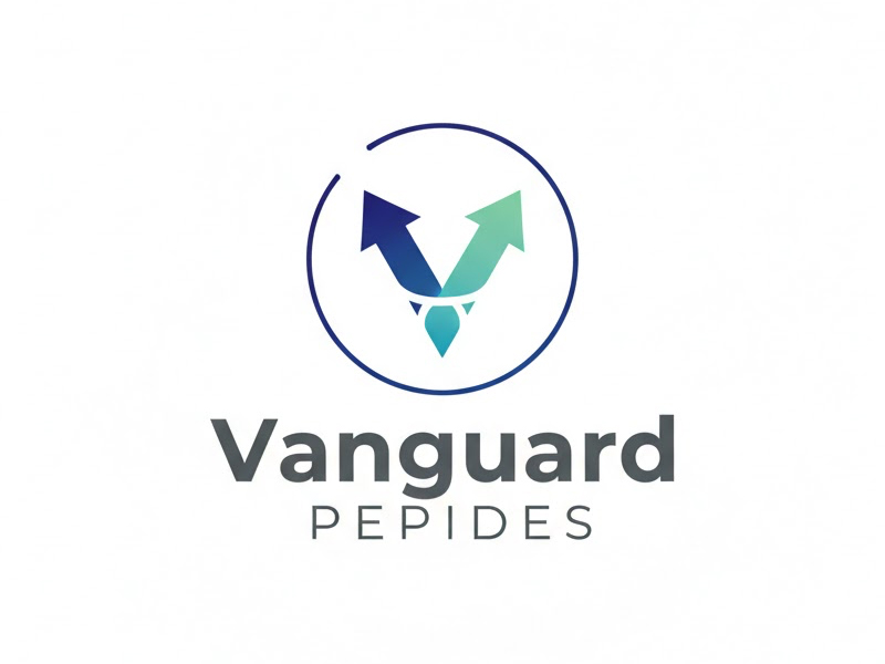 Vanguard Peptides logo design by Mr uink