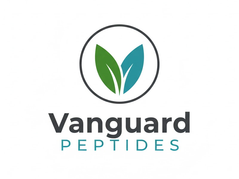 Vanguard Peptides logo design by Mr uink