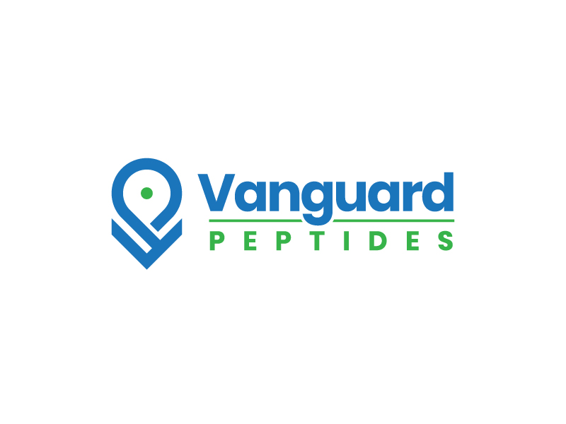 Vanguard Peptides logo design by PRN123