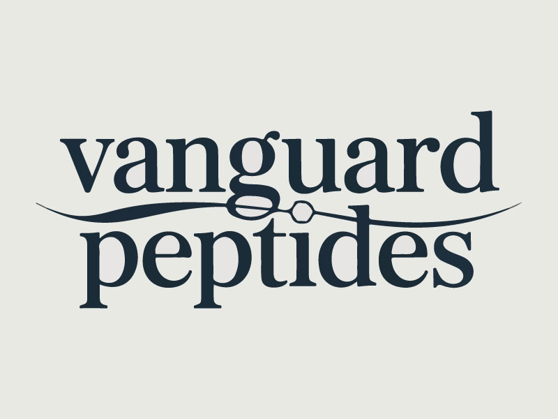 Vanguard Peptides logo design by Rahul Biswas