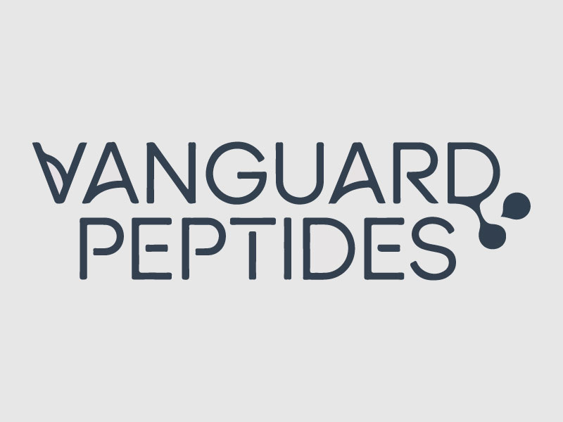 Vanguard Peptides logo design by Rahul Biswas