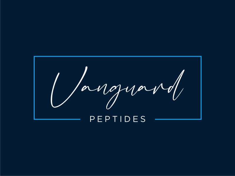 Vanguard Peptides logo design by sheilavalencia